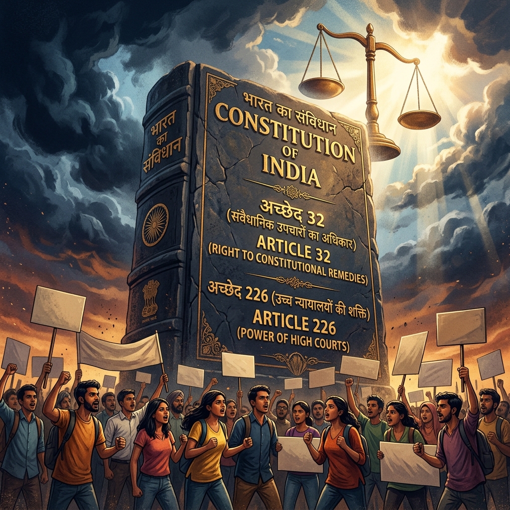 Student Protests and Articles 226 and 32 Constitutional Analysis